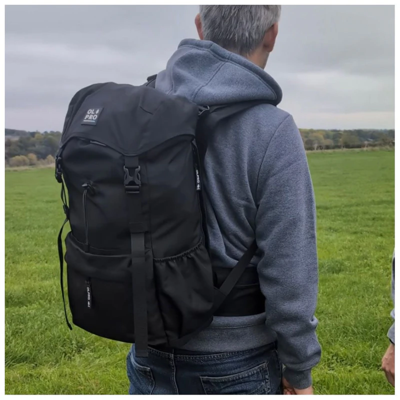 Olpro Waterproof Rucksack Olpro Rucksack 40L Rucksack (Black) | Sportpursuit.com