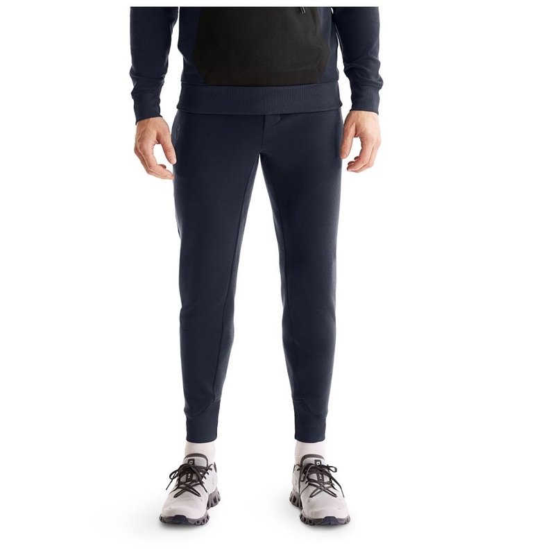 Asics Mens Tiger Woven Trousers (Navy) | Sportpursuit.com