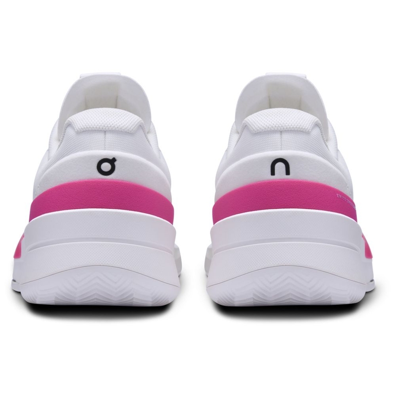 On Running Mens THE ROGER Pro 2 Clay Clay Tennis Shoes (White/Pink) |