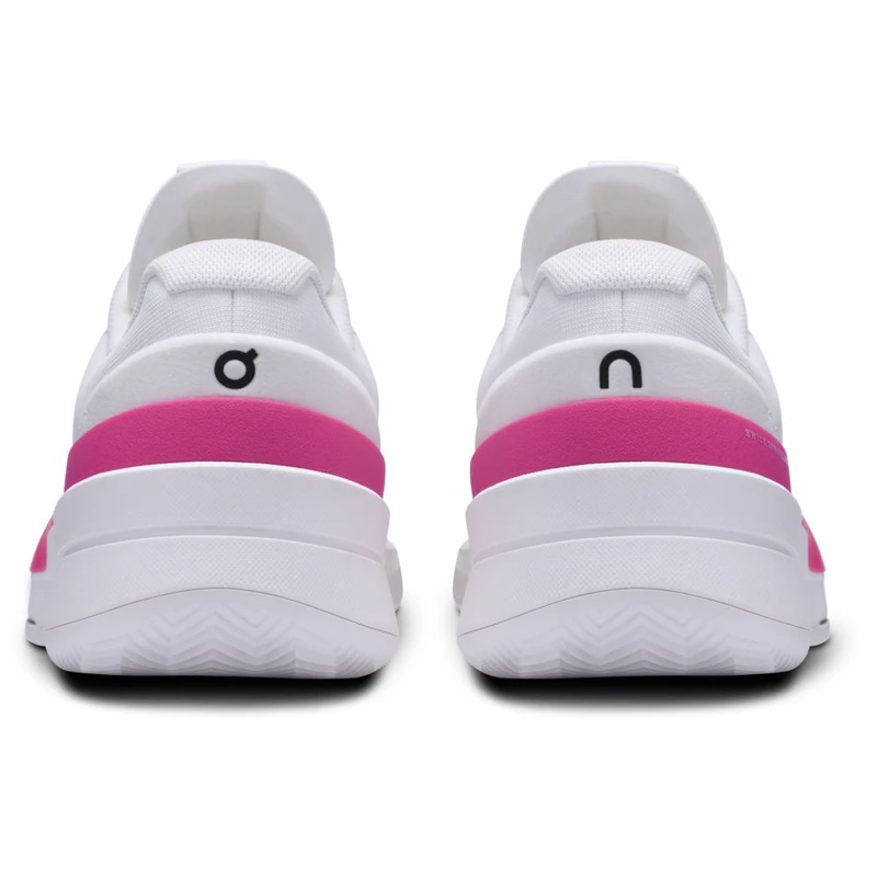 On Running Mens THE ROGER Pro 2 Clay Clay Tennis Shoes (White/Pink) |