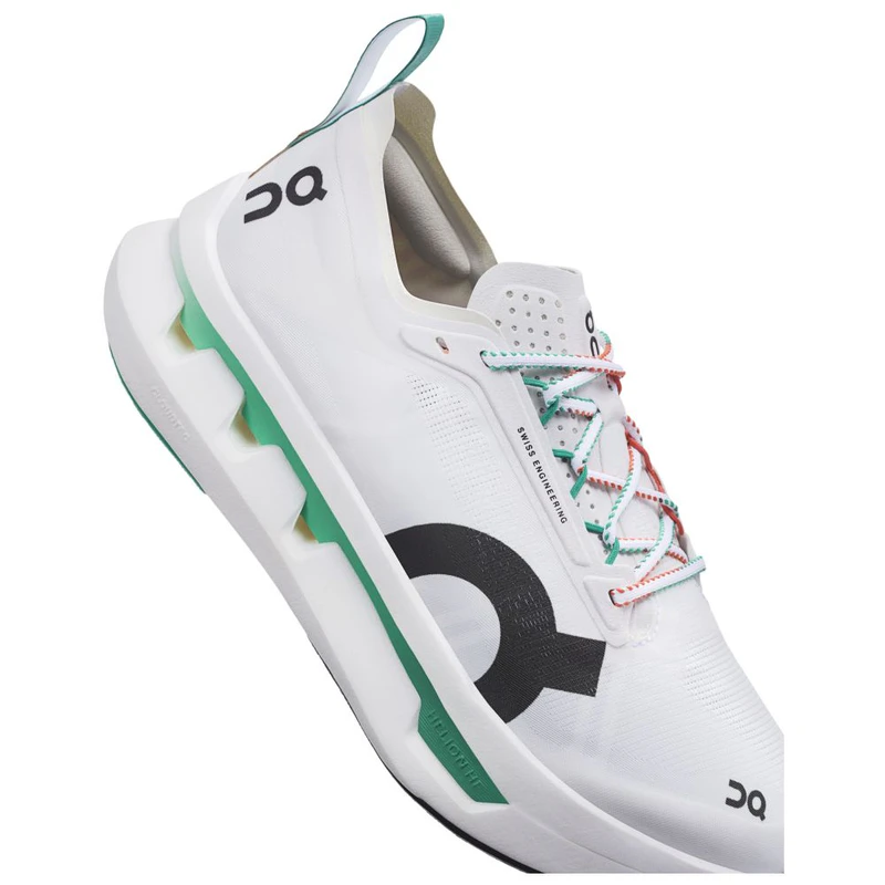 On Running Mens Cloudboom Zone 1 Running Shoes (White/Flame) | Sportpu