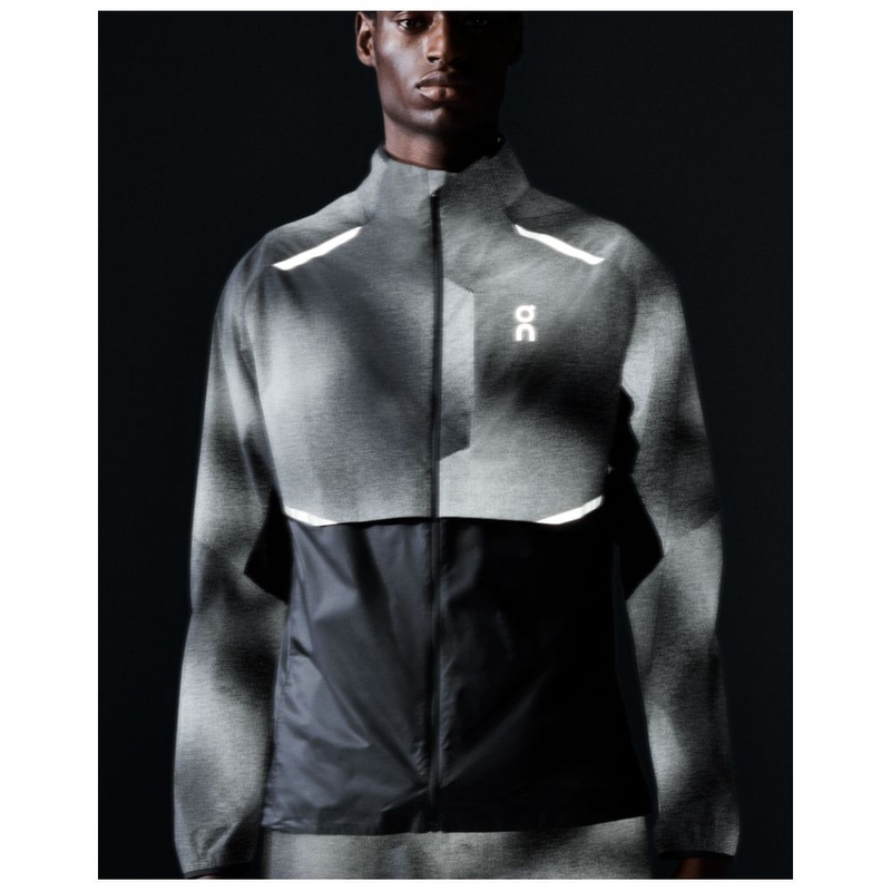 On Running Mens Weather Waterproof Jacket (Black) | Sportpursuit.com