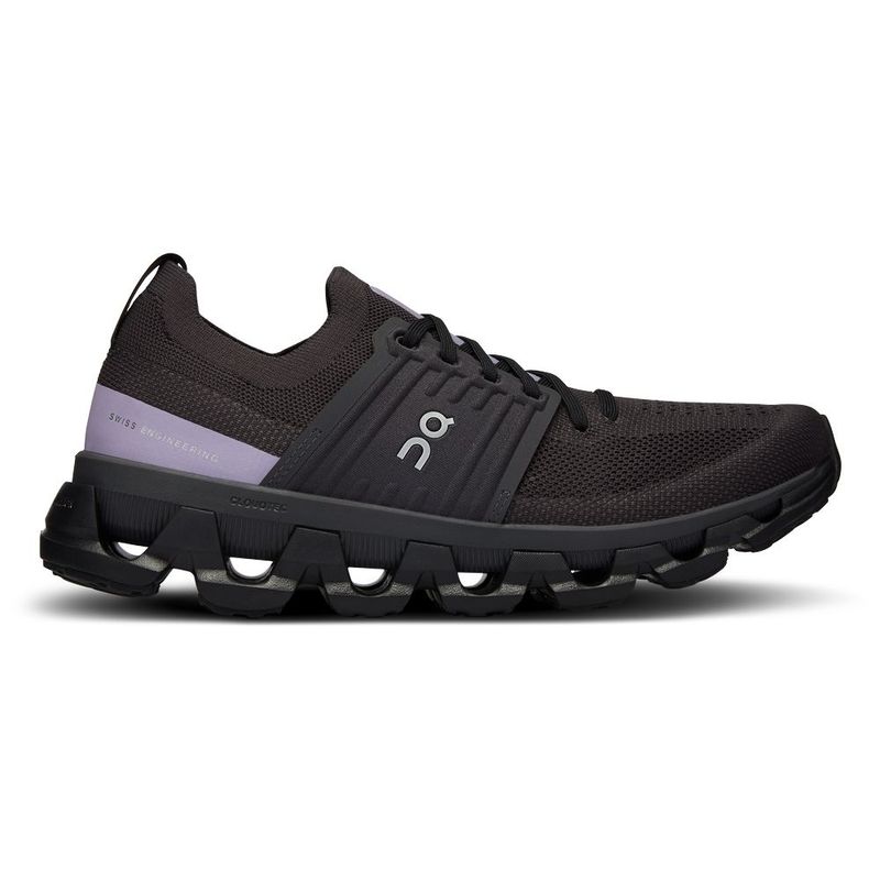 On Running Womens Cloudflyer 4 Running Shoes (Black/White) | Sportpurs