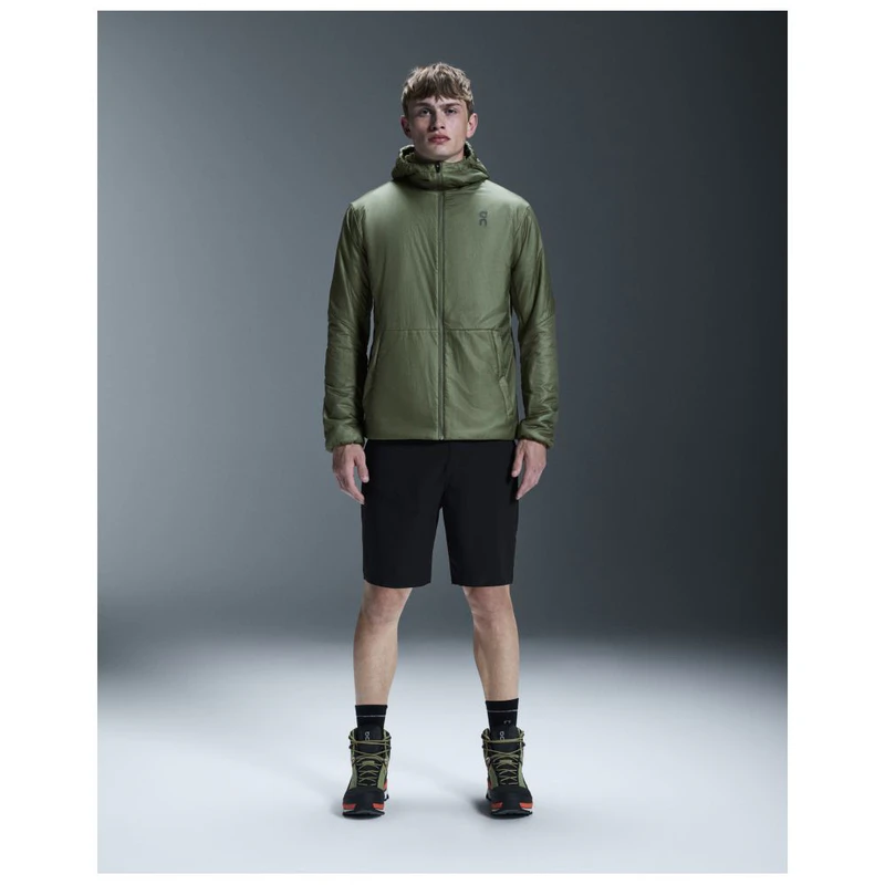 On Running Mens Trek Insulated Jacket (Taiga) | Sportpursuit.com