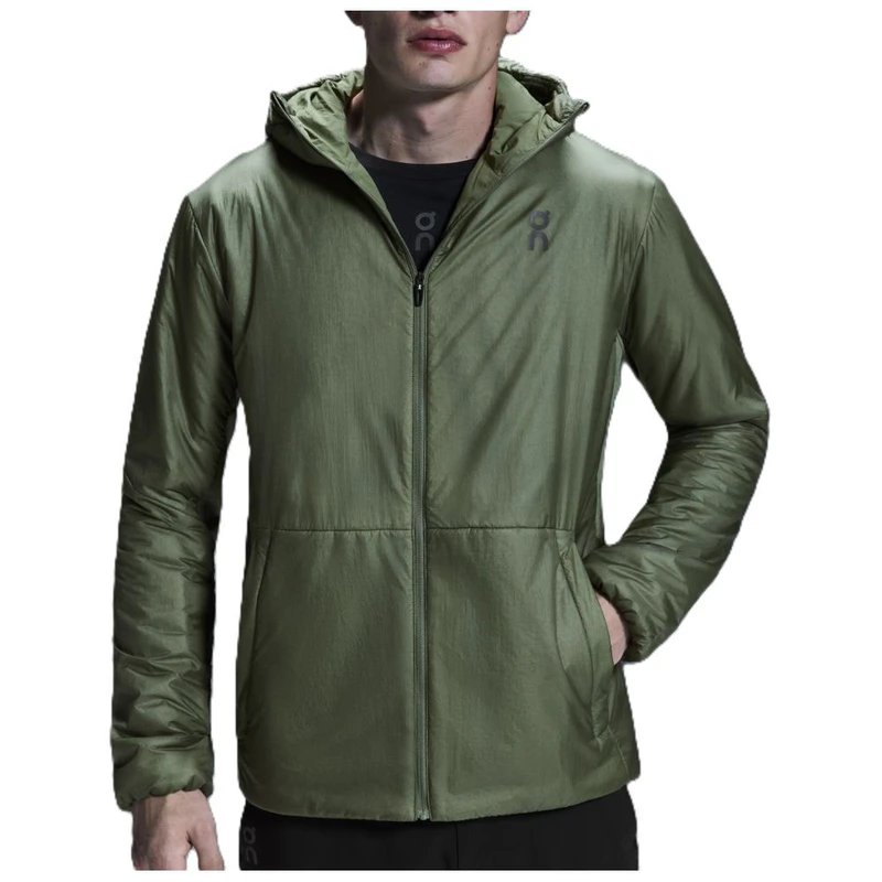 On Running Mens Trek Insulated Jacket (Taiga) | Sportpursuit.com