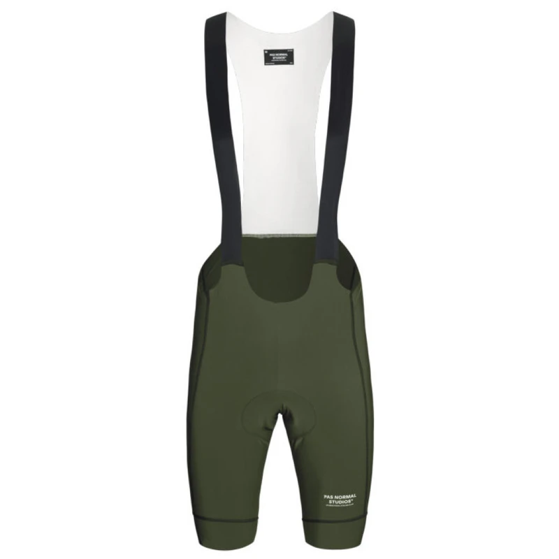 Pas Normal Studios Mens Escapism Light Bib Shorts (Thyme) | Sportpursu