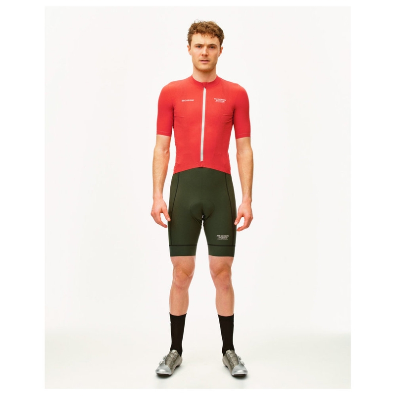 Pas Normal Studios Mens Escapism Light Bib Shorts (Thyme) | Sportpursu