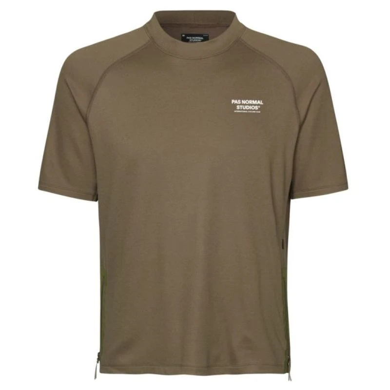 Pas Normal Studios Mens Escapism Technical T-Shirt (Earth) | Sportpurs