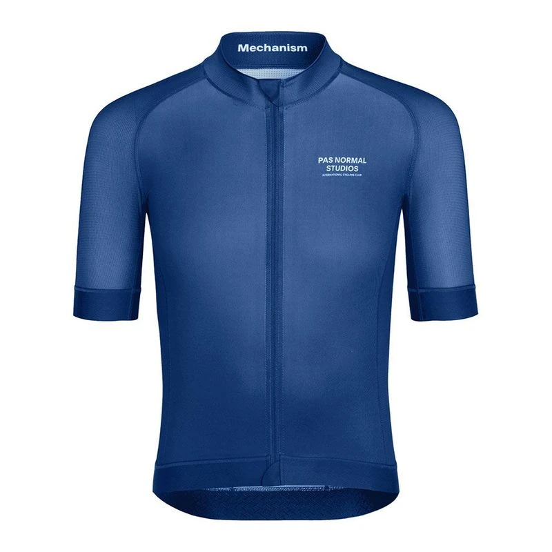 Pas Normal Studios Mens Mechanism Jersey (Dark Blue) | Sportpursuit.co