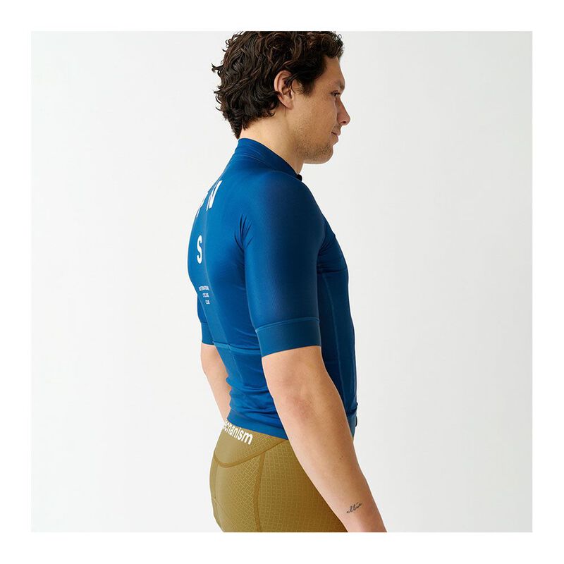 Pas Normal Studios Mens Mechanism Jersey (Dark Blue) | Sportpursuit.co