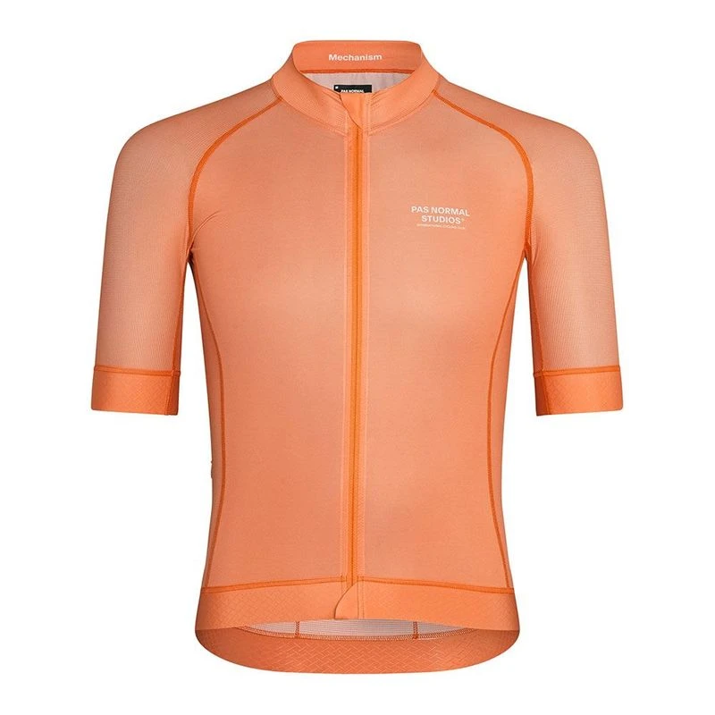 Pas Normal Studios Mens Mechanism Jersey (Coral) | Sportpursuit.com