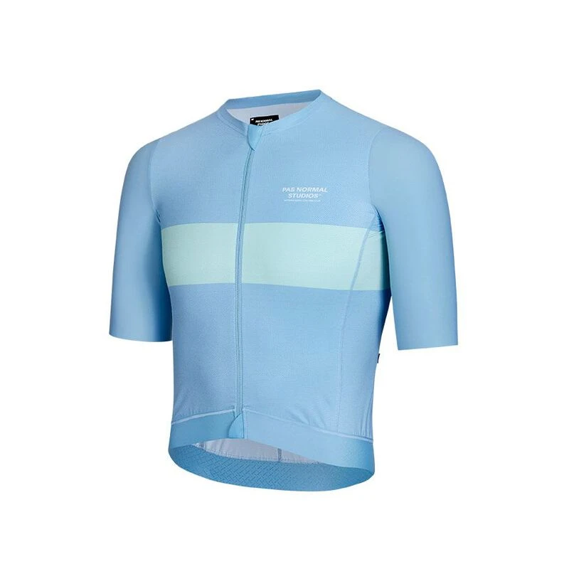 Pas Normal Studios Mens Solitude Jersey (Blue) | Sportpursuit.com
