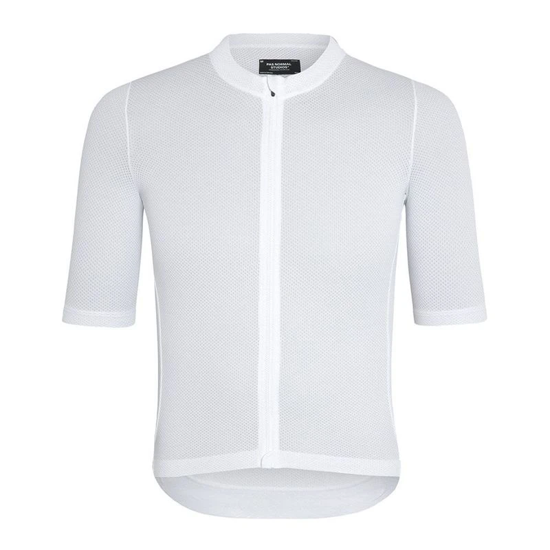 Pas Normal Studios Mens Solitude Jersey (White) | Sportpursuit.com