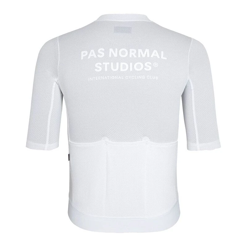 Pas Normal Studios Mens Solitude Jersey (White) | Sportpursuit.com