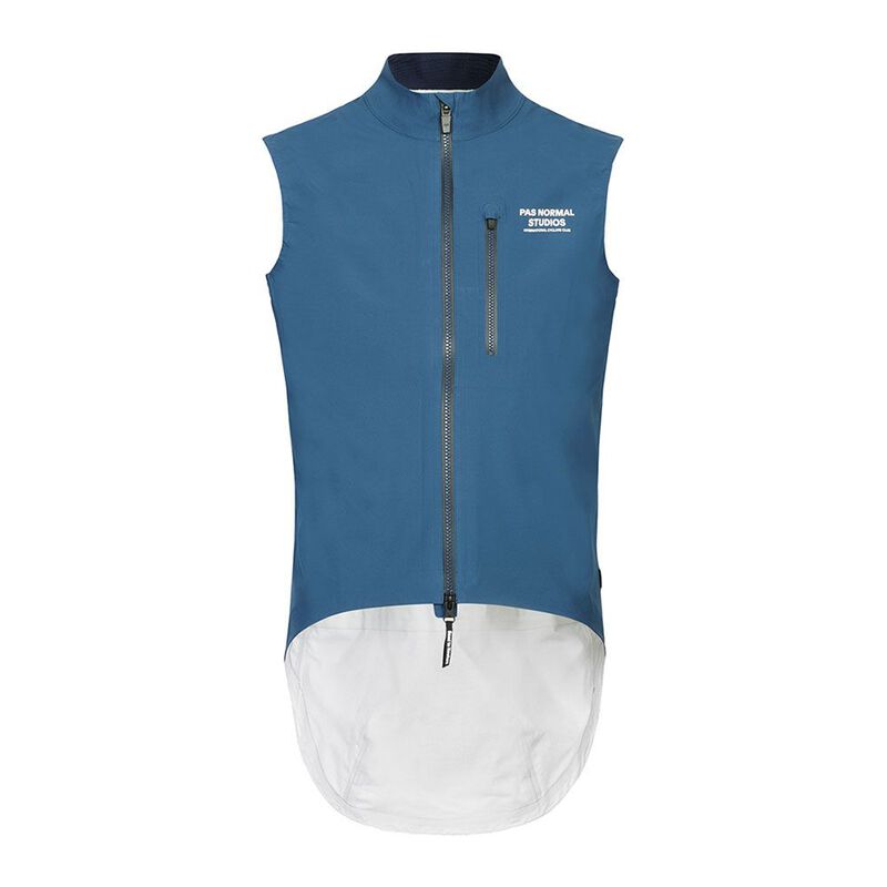 Rapha Mens Pro Team Gilet (Dusted Blue/White) | Sportpursuit.com