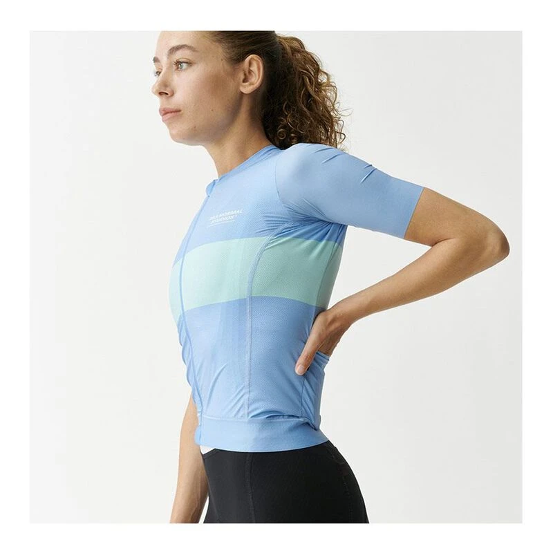 Pas Normal Studios Womens Solitude Jersey (Blue) | Sportpursuit.com