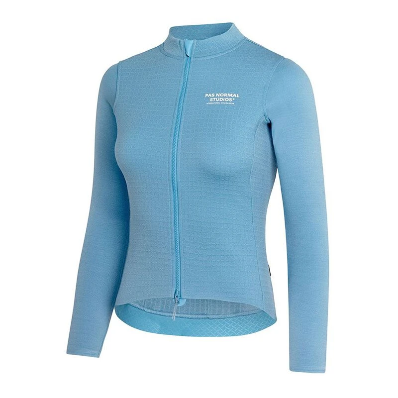 Pas Normal Studios Womens Escapism Wool Long Sleeve Jersey (Sky Blue)