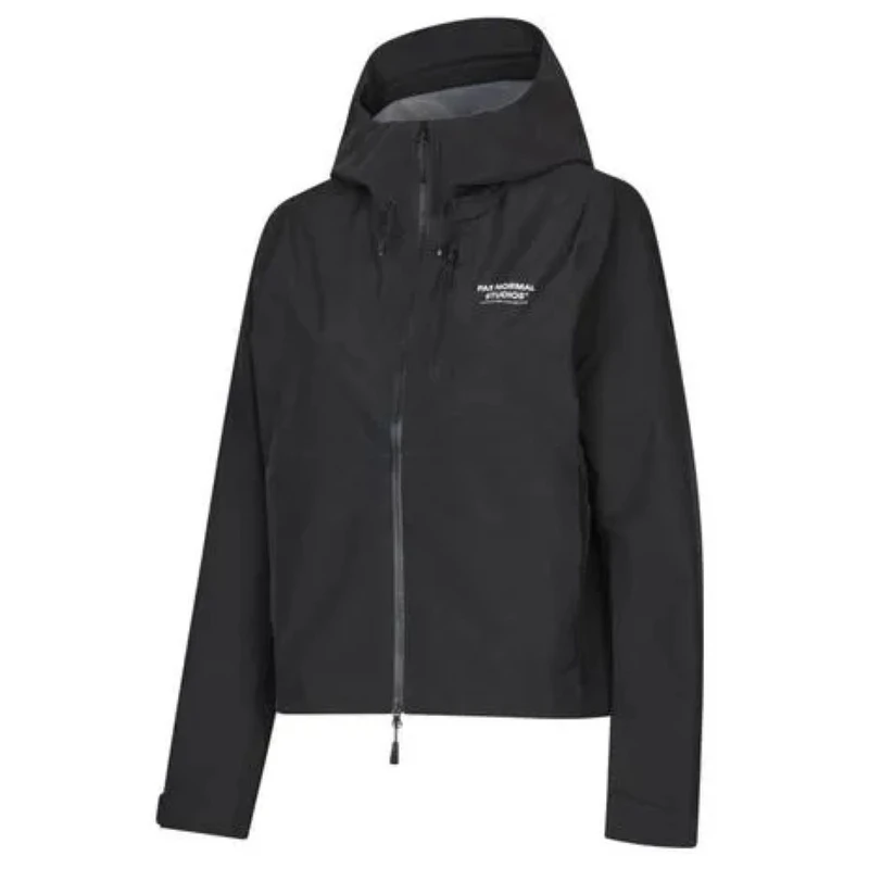 PasNormalStudios Mens Off-Race Shell Waterproof Jacket (Black) | Sport