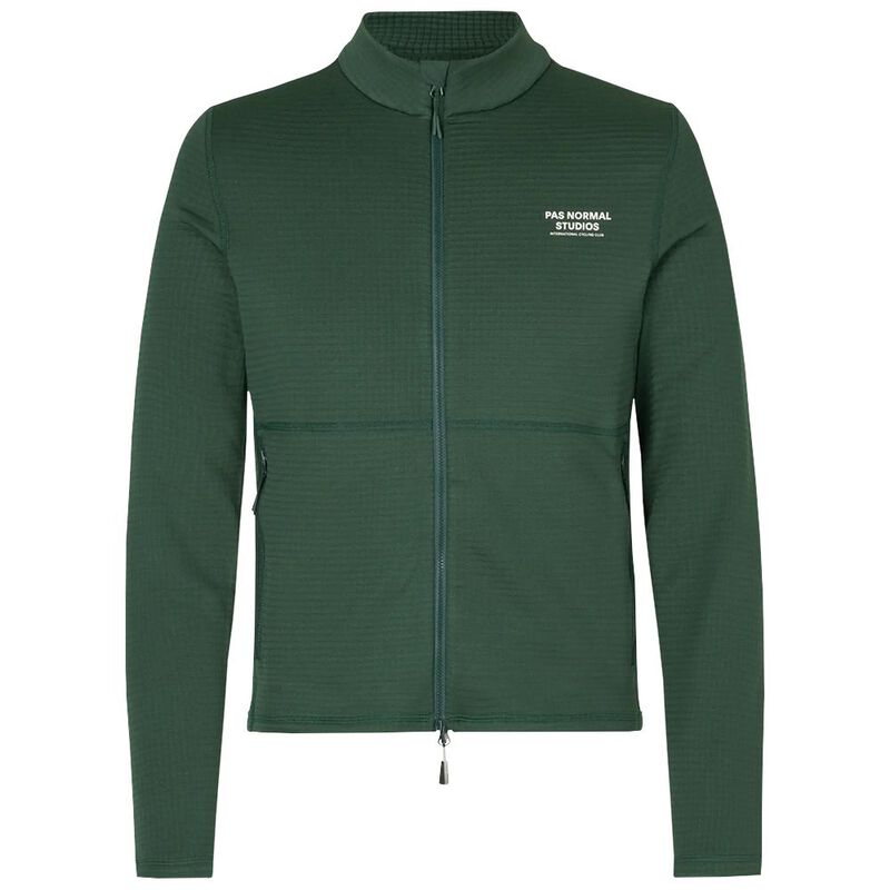 Pas Normal Studios Mens Escapism Performance Fleece Zip Jersey (Petrol