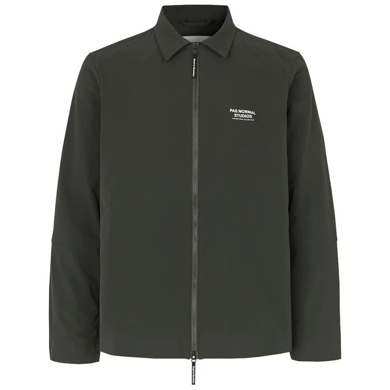 Pas Normal Studios Mens Off-Race Work Jacket (Dark Olive) | Sportpursu