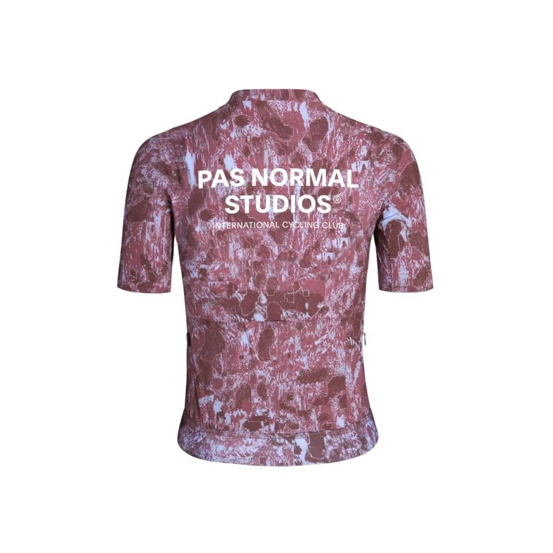 PasNormalStudios Womens Solitude Late Drop Cycling Jersey (Burgundy) |