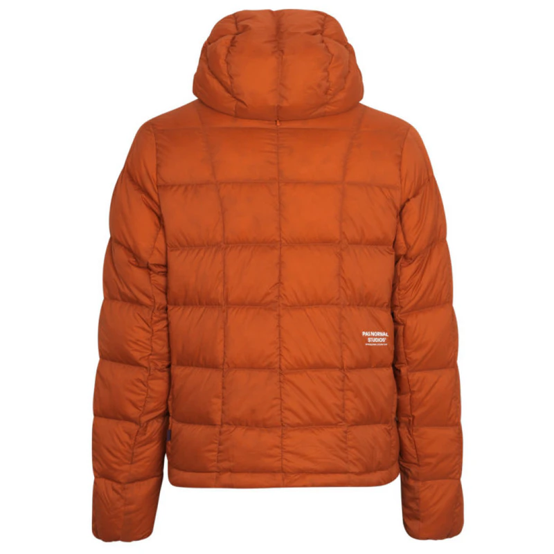 PasNormalStudios Mens Off-Race Down Jacket (Copper Orange) | Sportpurs