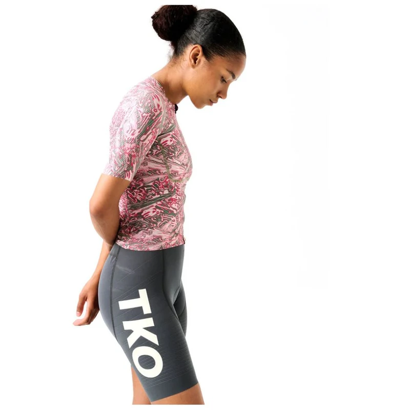 PasNormalStudios Womens T.K.O Mechanism Pro Cycling Jersey (Mauve Beeh