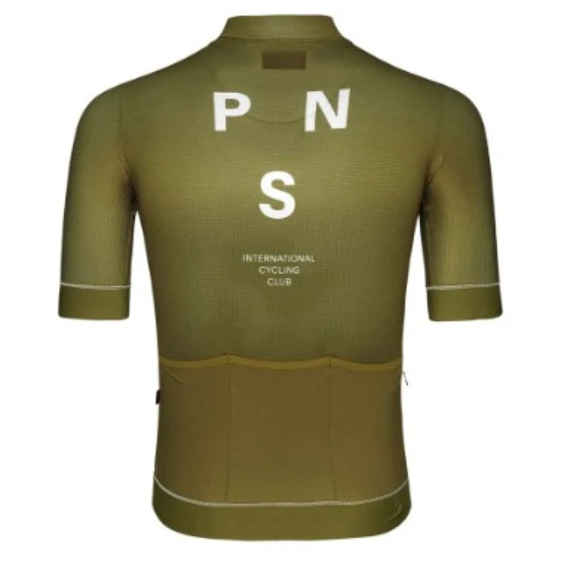 PasNormalStudios Mens Mechanism Cycling Jersey (Green) | Sportpursuit.