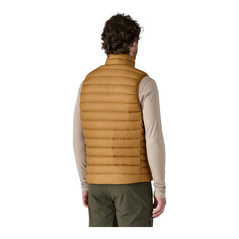 Patagonia Mens Down Sweater Gilet (Yellow) | Sportpursuit.com