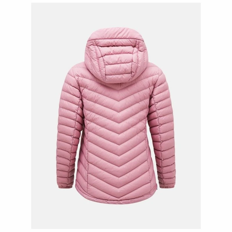 Peak Performance Womens Frost Down Hood Jacket (Bitter Root) | Sportpu
