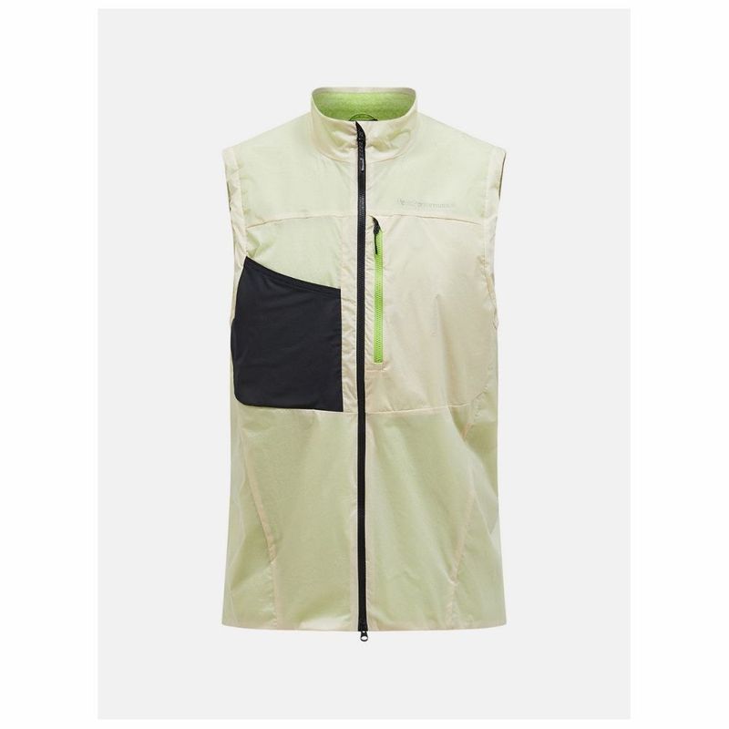 Peak Performance Mens Vislight Alpha Gilet (Sand Fog) | Sportpursuit.c