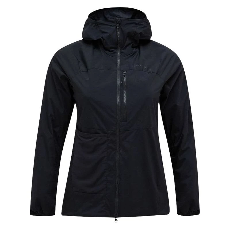 Peak Performance Womens Vislight Alpha Jacket (Black) | Sportpursuit.c