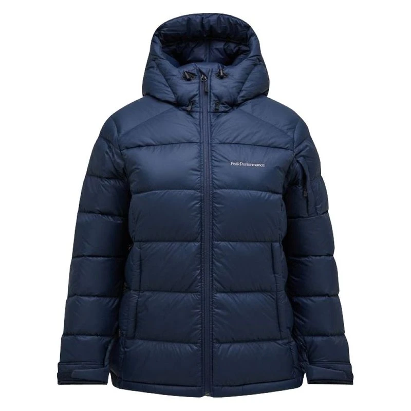 Peak Performance Womens Frost Down Jacket (Blue Shadow) | Sportpursuit