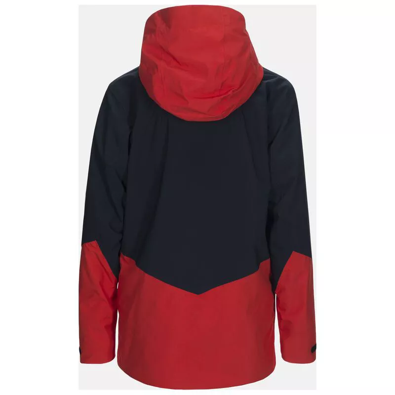 Peak performan grey hawk メンズ　M Helium Down Hybrid Hood Men | Peak Performance