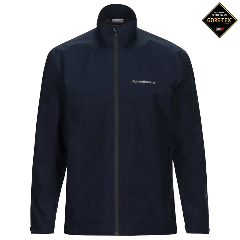 【中古・未使用品】Peak Performance ピークパフォーマンス フラックス ジャケット Flux Jacket Gore-tex Blue Shadow M G47160037 メンズ Peak Performance Mens Flux Golf Jacket (Blue Shadow) | Sportpursuit.co