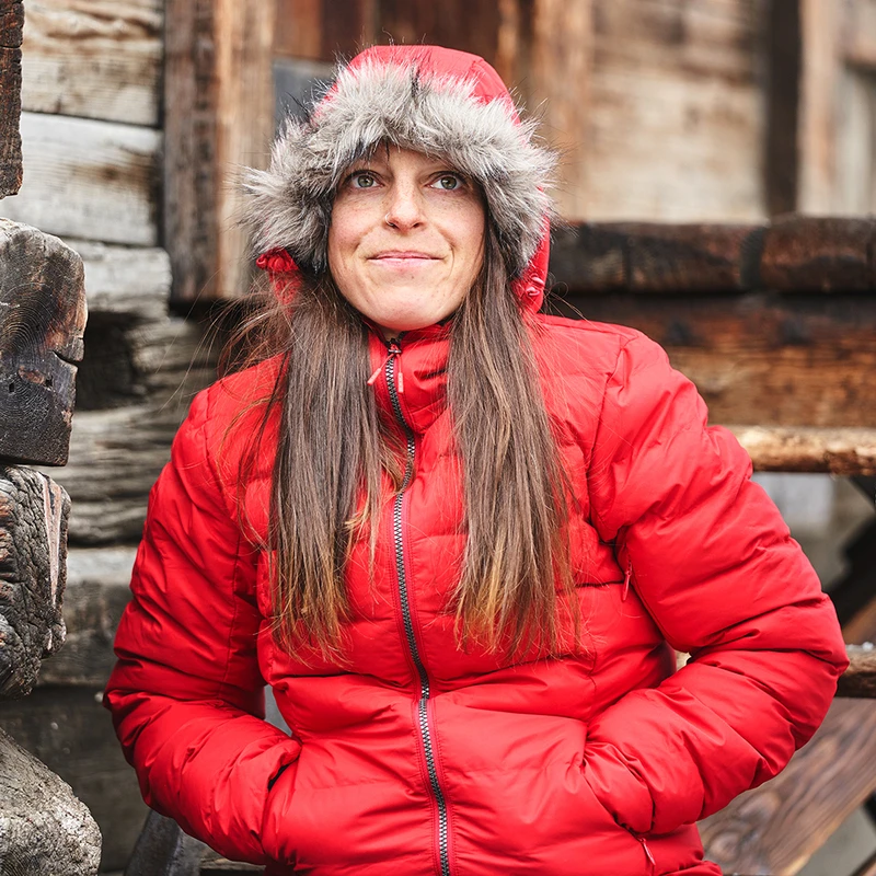 Pika Outdoor Womens Breithorn Ski Jacket (Red) | Sportpursuit.com