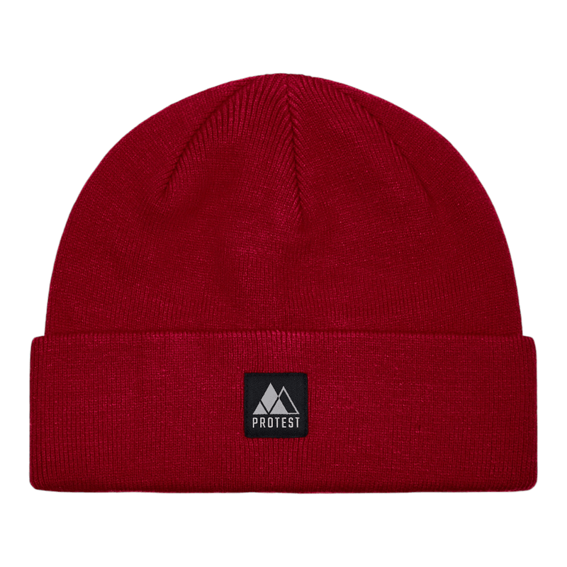 Oakley Mens B1B Gradient Patch Beanie (Red Line) | Sportpursuit.com