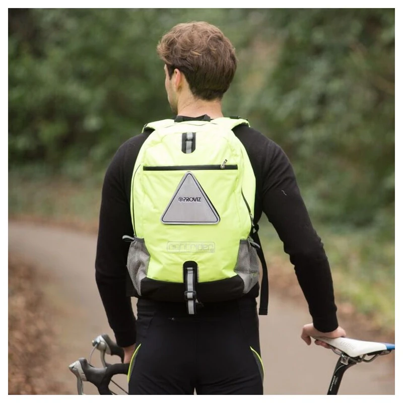 Proviz Nightrider 30L TRIVIZ Compatible Backpack (Yellow) | Sportpursu