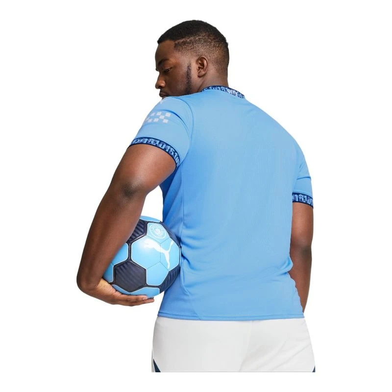 Maillot Manchester City, Produit Officiel, Coton Bleu Marine, Homme, Taille M, Occasion