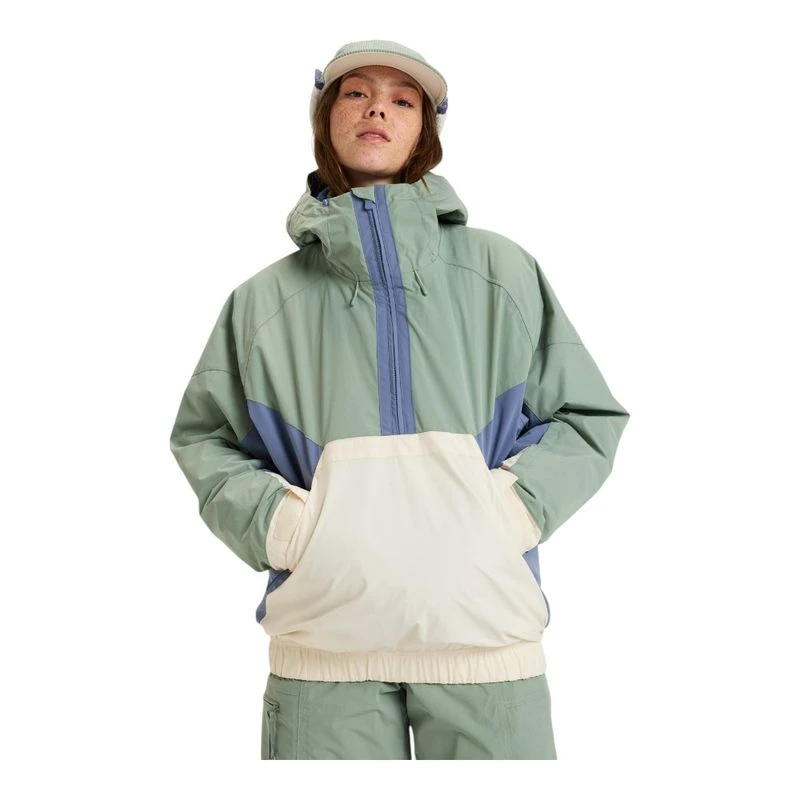 Roxy Womens Chloe Kim Anorak Jacket (Green) | Sportpursuit.com
