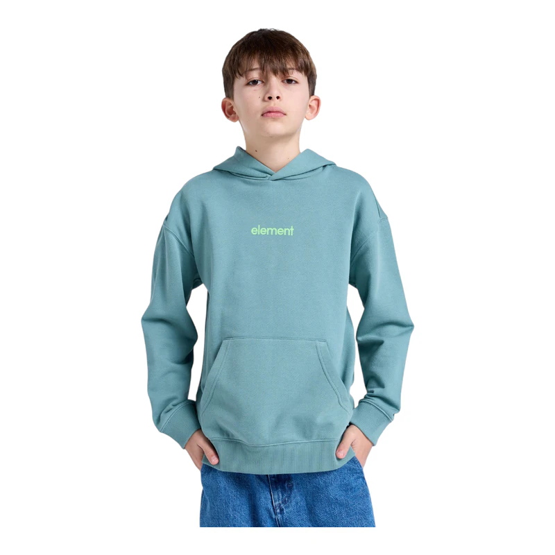 Element Boys Simple Logo Hoody (Blue) | Sportpursuit.com