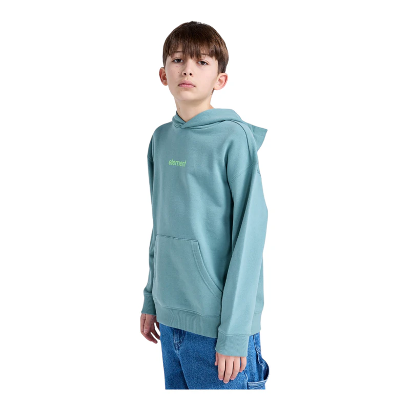 Element Boys Simple Logo Hoody (Blue) | Sportpursuit.com