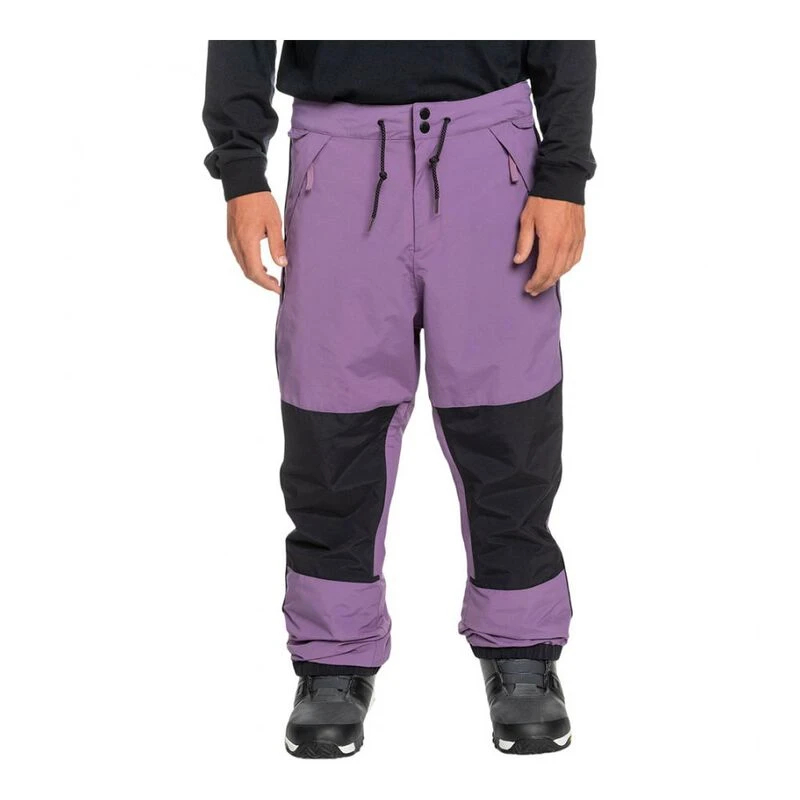 Quiksilver Mens Snow Down Trousers (Violet) | Sportpursuit.com