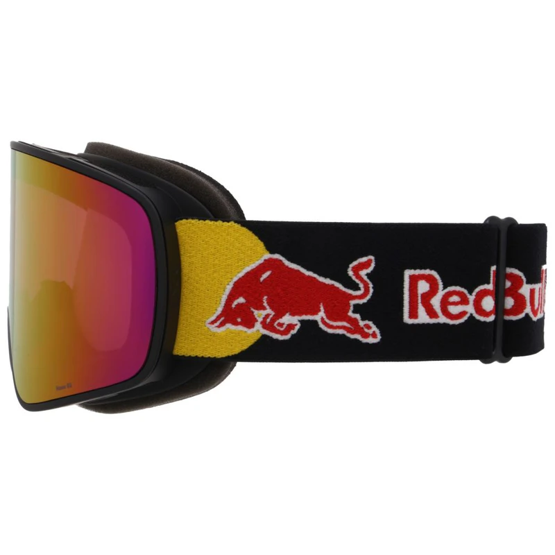 Red Bull SPECT Fetch 15 Ski & Snowboarding Goggles (Black/Red/Red Mirr