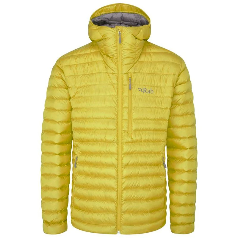 Rab Mens Microlight Alpine Jacket (Zest) | Sportpursuit.com