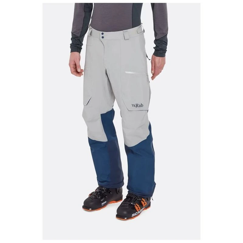Rab Mens Khroma Converge GTX Trousers (Light Zinc/Tempest Blue) | Spor