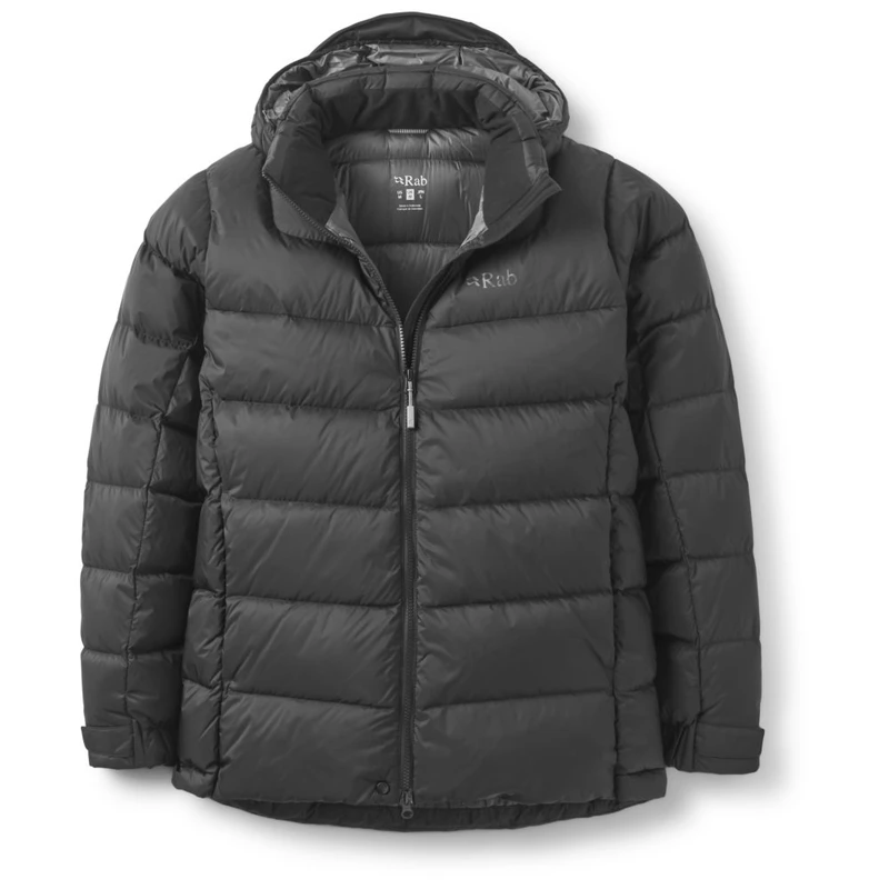 Rab Mens Ascent Down Jacket (Black) | Sportpursuit.com