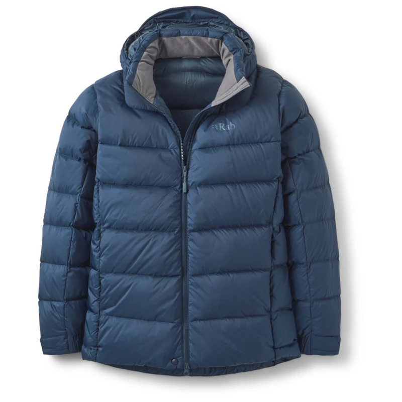Rab Mens Ascent Down Jacket (Tempest Blue) | Sportpursuit.com