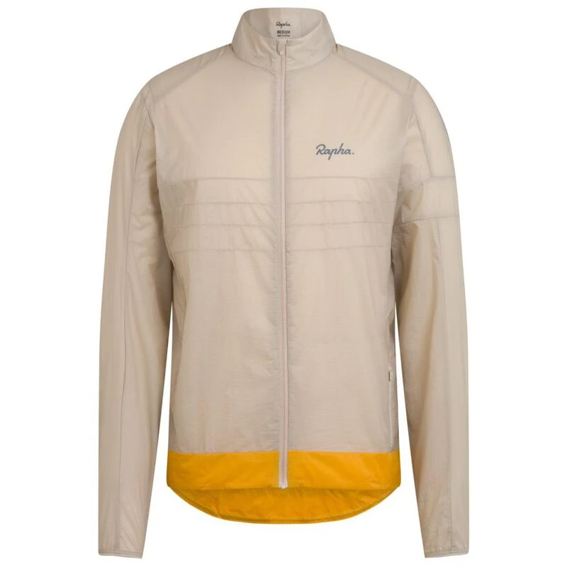 Rapha Mens Explore Lightweight Jacket (Stone/Dark Yellow) | Sportpursu Rapha Mens Explore Lightweight Jacket (Stone/Dark Yellow) | Sportpursu