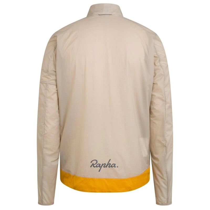 Rapha Mens Explore Lightweight Jacket (Stone/Dark Yellow) | Sportpursu